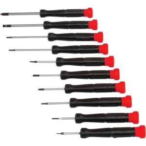 Craftsman 10-Piece Precision Screwdriver Set: $20