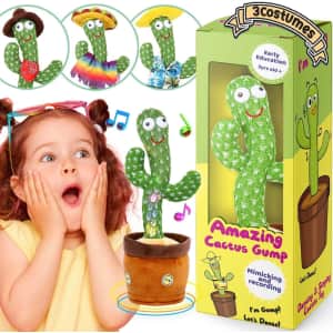 Amazing Cactus Gump Singing & Dancing Cactus: $9.99