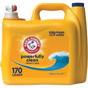 Arm & Hammer Clean Burst 170-oz. Laundry Detergent: $11 w/ Sub & Save