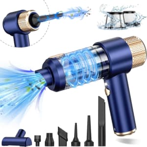 2-in-1 Cordless Car Vacuum & Air Duster: $13 2-in-1 Cordless Car Vacuum & Air Duster: $13