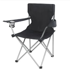 Ozark Trail Basic Quad Folding Camp Chair: $8 Ozark Trail Basic Quad Folding Camp Chair: $8