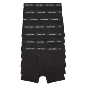 Calvin Klein Men's Cotton Stretch Boxer Briefs 7-Pack: $43
