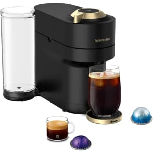 Nespresso Festive Vertuo Pop+ Coffee and Espresso Maker: $85