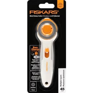 Fiskars Easy Change 45mm Rotary Cutter: $10.98