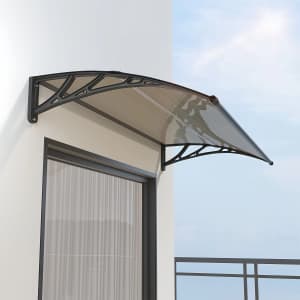 Polycarbonate Door/Window Canopies at AliExpress: From $27