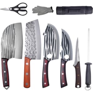 Krononidler Butcher Knife Set with Bag: $24.94 Krononidler Butcher Knife Set with Bag: $24.94