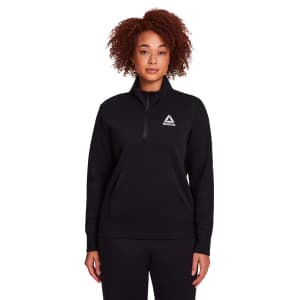 Reebok Women's Sport Core 1/2-Zip Sweatshirt: $15
