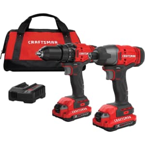 Craftsman V20 MAX Cordless Drill and Impact Driver Combo Kit: $99 Craftsman V20 MAX Cordless Drill and Impact Driver Combo Kit: $99