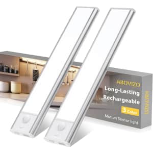 Abovizo Under Cabinet Lighting 2-Pack: $8.96