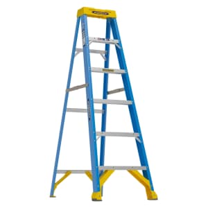 Werner 6-Foot Fiberglass Step Ladder: $59 Werner 6-Foot Fiberglass Step Ladder: $59