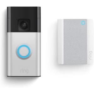 Ring Battery Doorbell with Chime Bundle: $65 w/ Prime