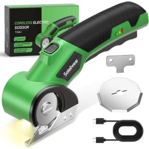 Cordless Electric Scissors with 4V Motor: $17.99