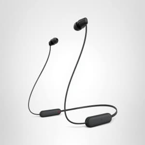 Sony WI-C100 Wireless In-Ear Headphones: $28 Sony WI-C100 Wireless In-Ear Headphones: $28