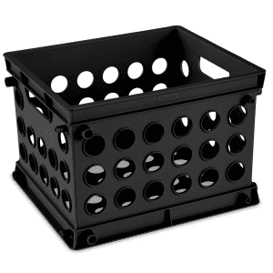 Sterilite Mini Crate Multi-Purpose Storage Bin: $1.64