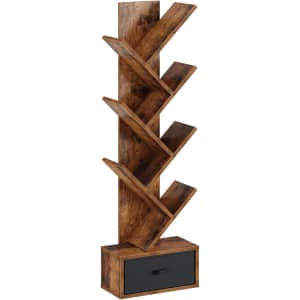 Rolanstar 7-Shelf Tree Bookshelf: $25
