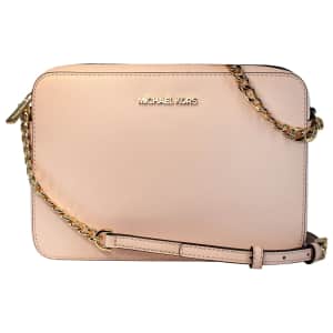 Michael Kors Jet Set Travel Large East/West Leather Crossbody: $58