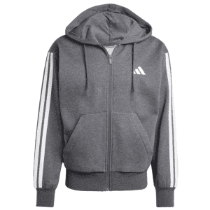 adidas Men's Essentials 3-Stripes Fleece Hoodie: $19