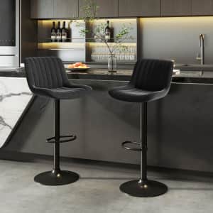 30" Swivel Set of 2 Barstools: $64.99