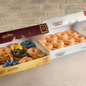 Krispy Kreme Original Glazed Dozen: $2 w/ dozen purchase