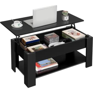 Yaheetech Wooden Coffee Table: $62.99