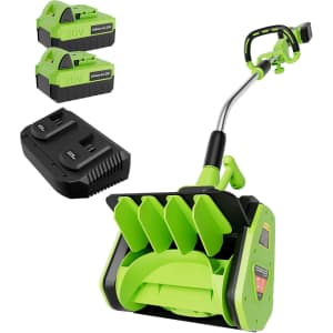 Vibekio 40V 13.5" Cordless Snow Shovel with Dual Batteries: $161.49 Vibekio 40V 13.5" Cordless Snow Shovel with Dual Batteries: $161.49