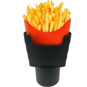 Maad Fries on the Fly Universal Car French Fry Holder: $7.95 Maad Fries on the Fly Universal Car French Fry Holder: $7.95