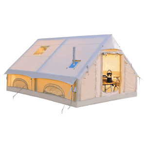 129-Square Foot Inflatable Camping Tent with Stove Jack: $274 129-Square Foot Inflatable Camping Tent with Stove Jack: $274