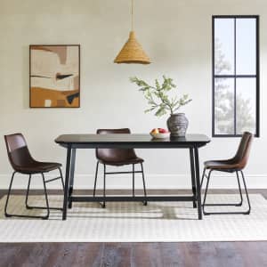 Walker Edison 59" Mid-Century Trestle Dining Table: $79.99