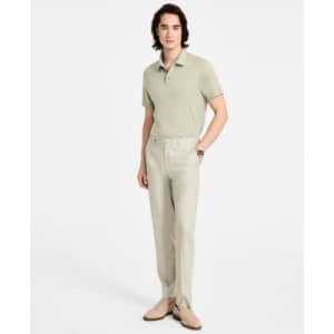 Calvin Klein Men's Slim-Fit Dress Pants: $27
