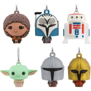 Hallmark Star Wars: The Mandalorian 6-Piece Mini Christmas Ornaments: $11