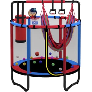 Segmart Mini Round Trampoline for Kids: $90