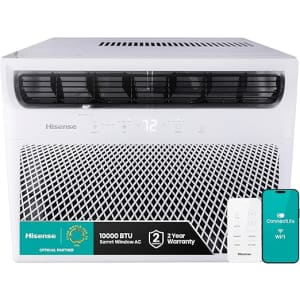 Hisense 10,000 BTU Window Air Conditioner: $284.99