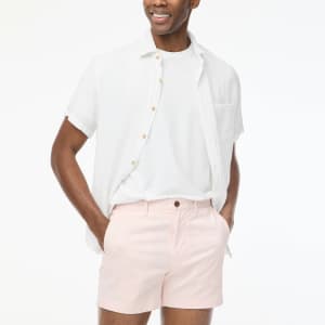 J.Crew Factory 5" Flex Chino Short: $12 J.Crew Factory 5" Flex Chino Short: $12