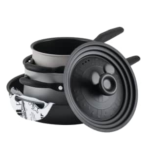 Disney Steamboat Willie Nonstick Induction Cookware Set: $69