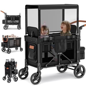 TouHeart 3-in-1 Foldable Wagon Stroller: $199.99