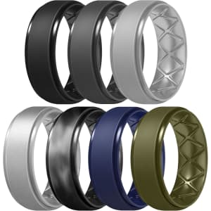 Men's Silicone Ring: $3.99