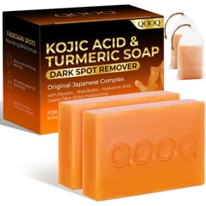 Qooq Turmeric Kojic Acid Soap 2-Pack: $3.99