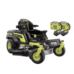 Ryobi 80V HP Brushless 42" Electric Cordless Zero Turn Riding Mower: $4,999 + free bagger