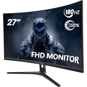 27" 1080p 144Hz FreeSync Curved Gaming Monitor: $110 27" 1080p 144Hz FreeSync Curved Gaming Monitor: $110