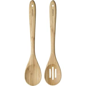 Cuisinart Green Gourmet 2-Piece Bamboo Spoon Set: $4.41