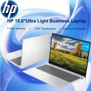 HP 12th-Gen. i3 15.6" Touch Laptop: $323 HP 12th-Gen. i3 15.6" Touch Laptop: $323