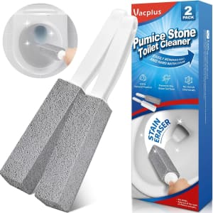 Vacplus Pumice Stone Toilet Cleaner 2-Pack: $3.37 via Sub. & Save Vacplus Pumice Stone Toilet Cleaner 2-Pack: $3.37 via Sub. & Save