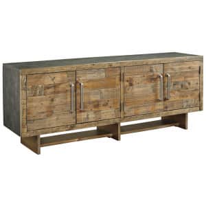 Signature Design by Ashley Mozanburg Rustic 70" TV Stand: $270.22