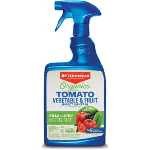 BioAdvanced Organics Brand 24-oz. Tomato, Vegetable & Fruit Insect Control Spray: $5.98