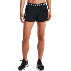 Under Armour Women's UA Play Up 3.0 3" Shorts: $12 Under Armour Women's UA Play Up 3.0 3" Shorts: $12