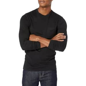 Amazon Essentials Men's Slim-Fit Long-Sleeve T-Shirt: $10