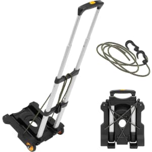 Mount-It! Foldable Wheeled Luggage Cart: $28 Mount-It! Foldable Wheeled Luggage Cart: $28