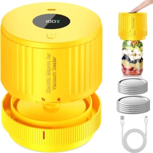 Electric Mason Jar Vacuum Sealer Kit: $17.98