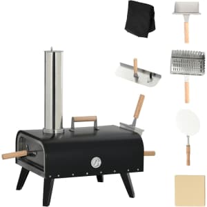 Outsunny Outdoor Pizza Oven w/ 12" Stone: $62 w/ Prime Outsunny Outdoor Pizza Oven w/ 12" Stone: $62 w/ Prime