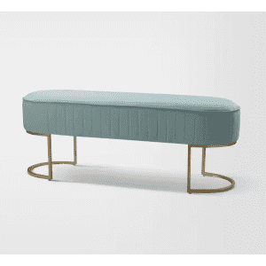 Artful Living Clara 48" Bench with Metal Legs: $76.86 Artful Living Clara 48" Bench with Metal Legs: $76.86